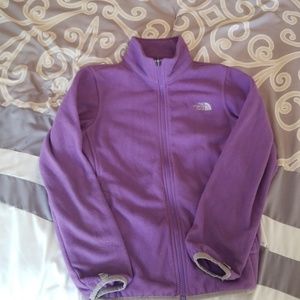 Girls 10/12 north face fleece